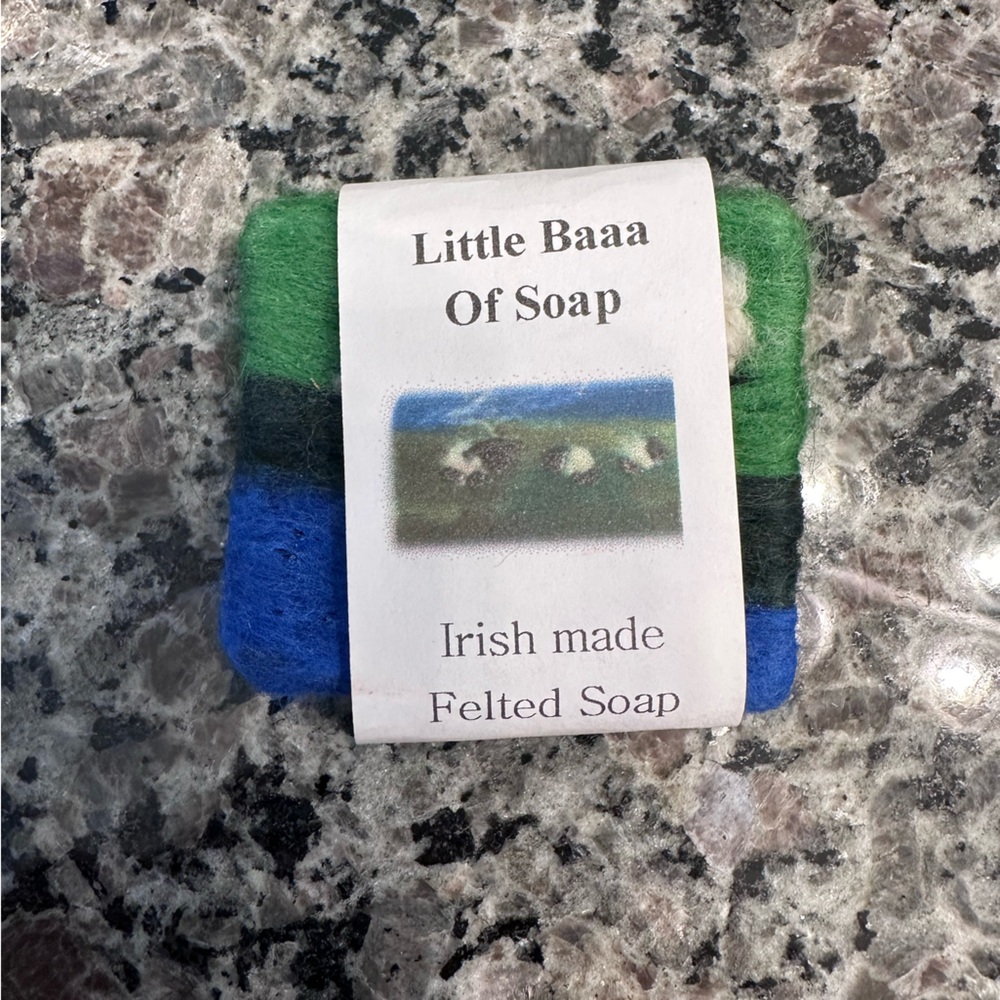 Irish Made Felted Little Baaa of Soap